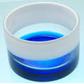 VASE ROND PORTE BOUGIE FLOTANT