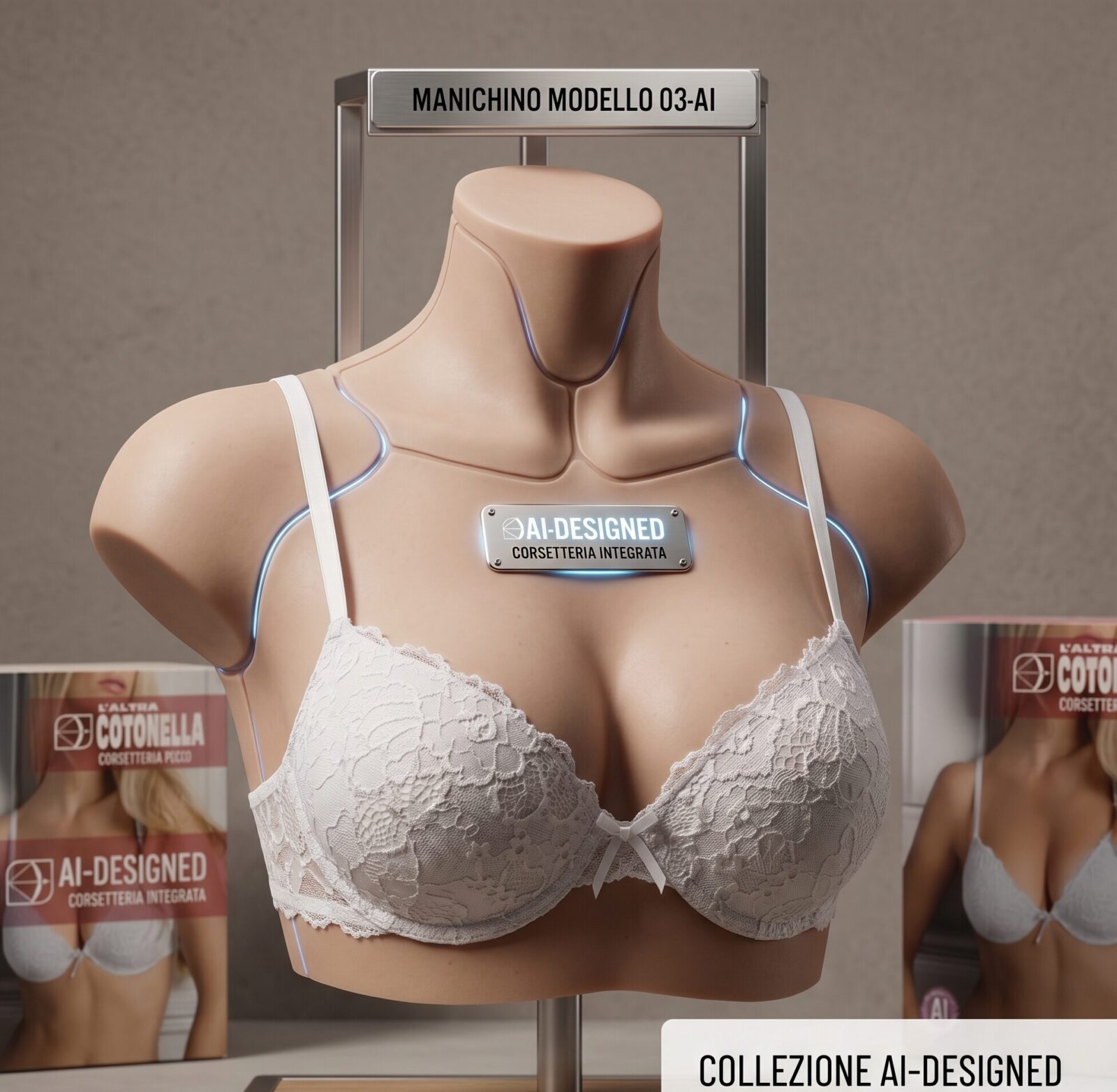 REGGISENO L'ALTRA COTONELLA PUSH-UP IMBOTTITURA AL GEL TAG. 1 - immagine 6