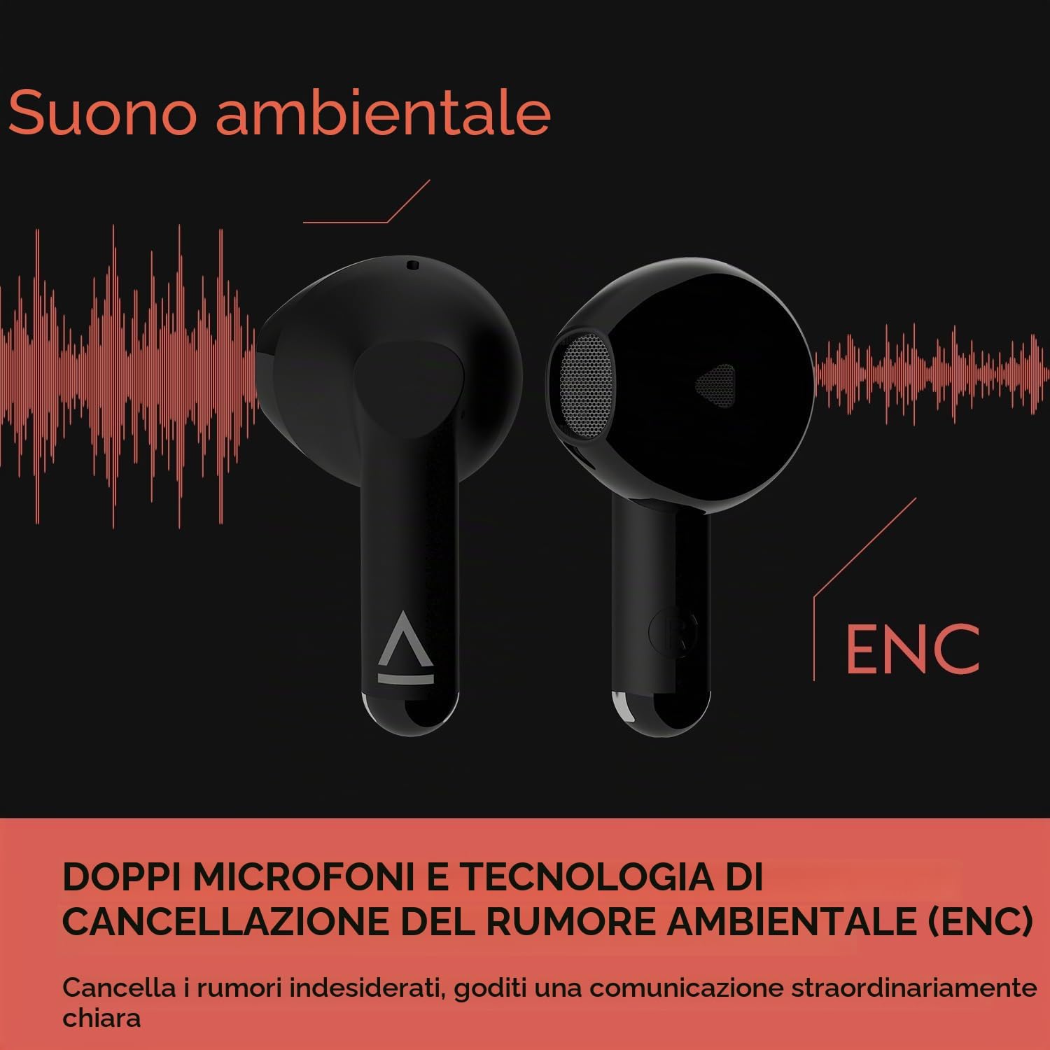 Auricolari Creative Zen Air DOT. Leggeri, a prova di sudore - immagine 4