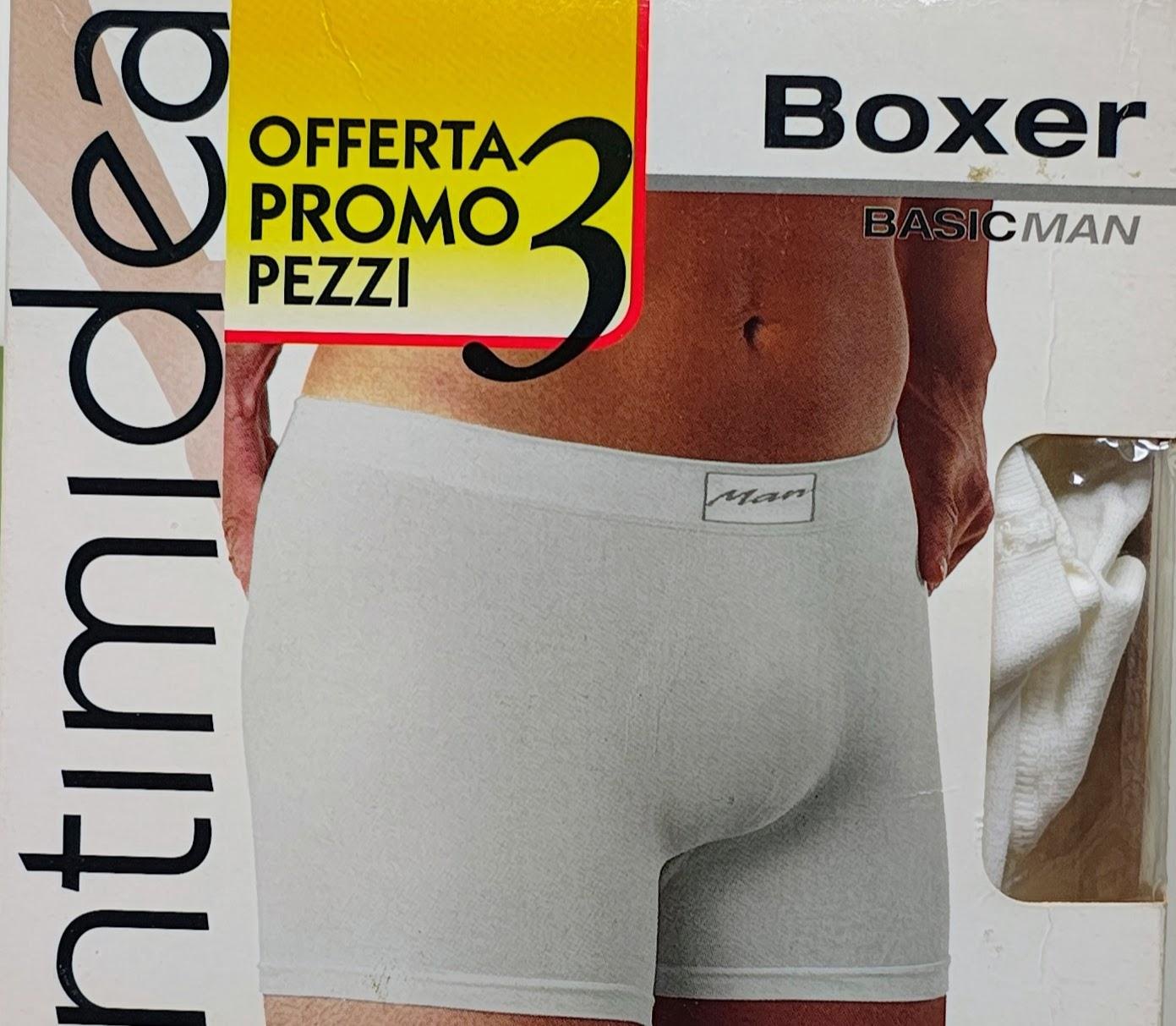 BOXER UOMO BASIC MAN INTIMIDEA - INTIMO