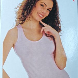 CANOTTA SPALLA LARGA 90 % COTONE - 10 % ELASTAM - INTIMO