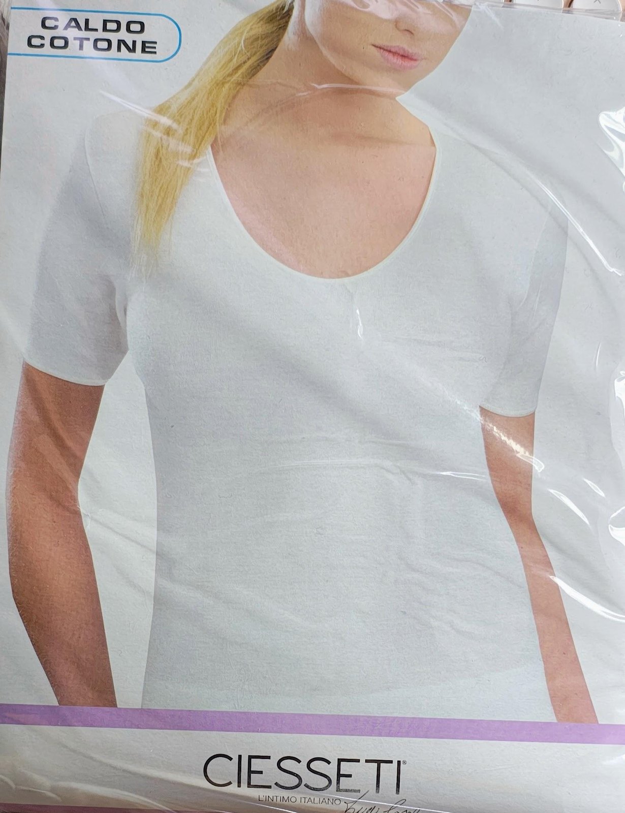 COTONE CALDO CISETTI MAGLIA DONNA - T-SHIRT
