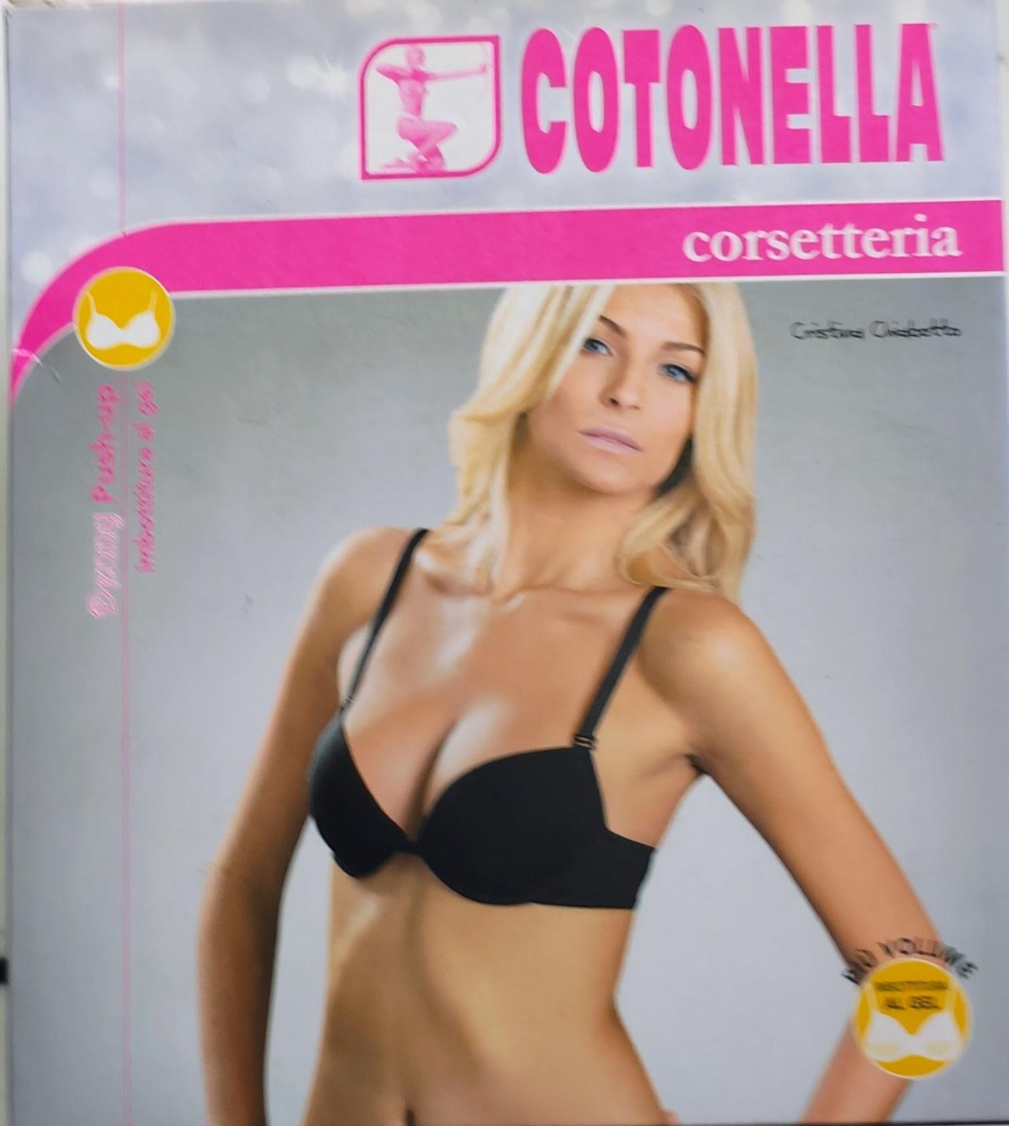 COTONELLA CORSETTERIA PUSH-UP IMMBOTTITURA A GEL DENNY - INTIMO