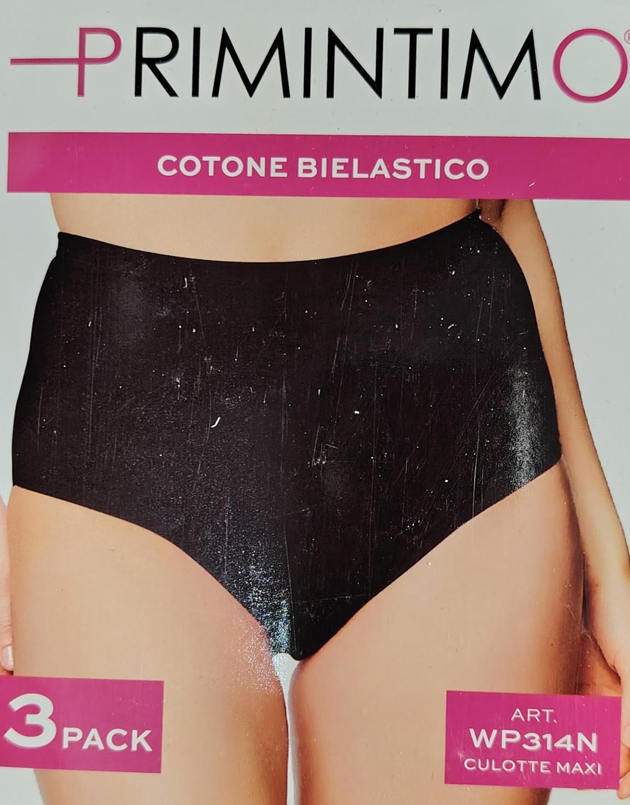 CULATTO MAXI CONF. 3 PEZZI NERO - INTIMO