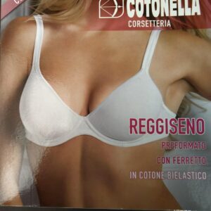 L'ALTRA COTONELLA CORSETTERIA REGGISENO PREFORMATO CON FERRETTO IN CTONE BIELASTICO - INTIMO