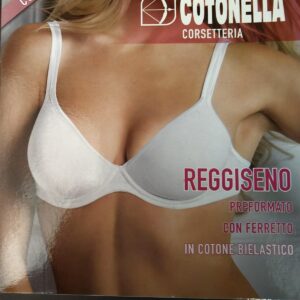 L'ALTRA COTONELLA CORSETTERIA REGGISENO PREFORMATO CON FERRETTO IN CTONE BIELASTICO - INTIMO