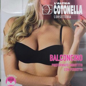 L'ALTRA COTONELLA PREFORMATO IMMBOTTITO CON FERRETTO MIRIAM - INTIMO