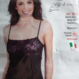 LEABLE FILO DI SCOZIA SPALLA STRETTA BALZA PIZZO ANALLERGICO - INTIMO