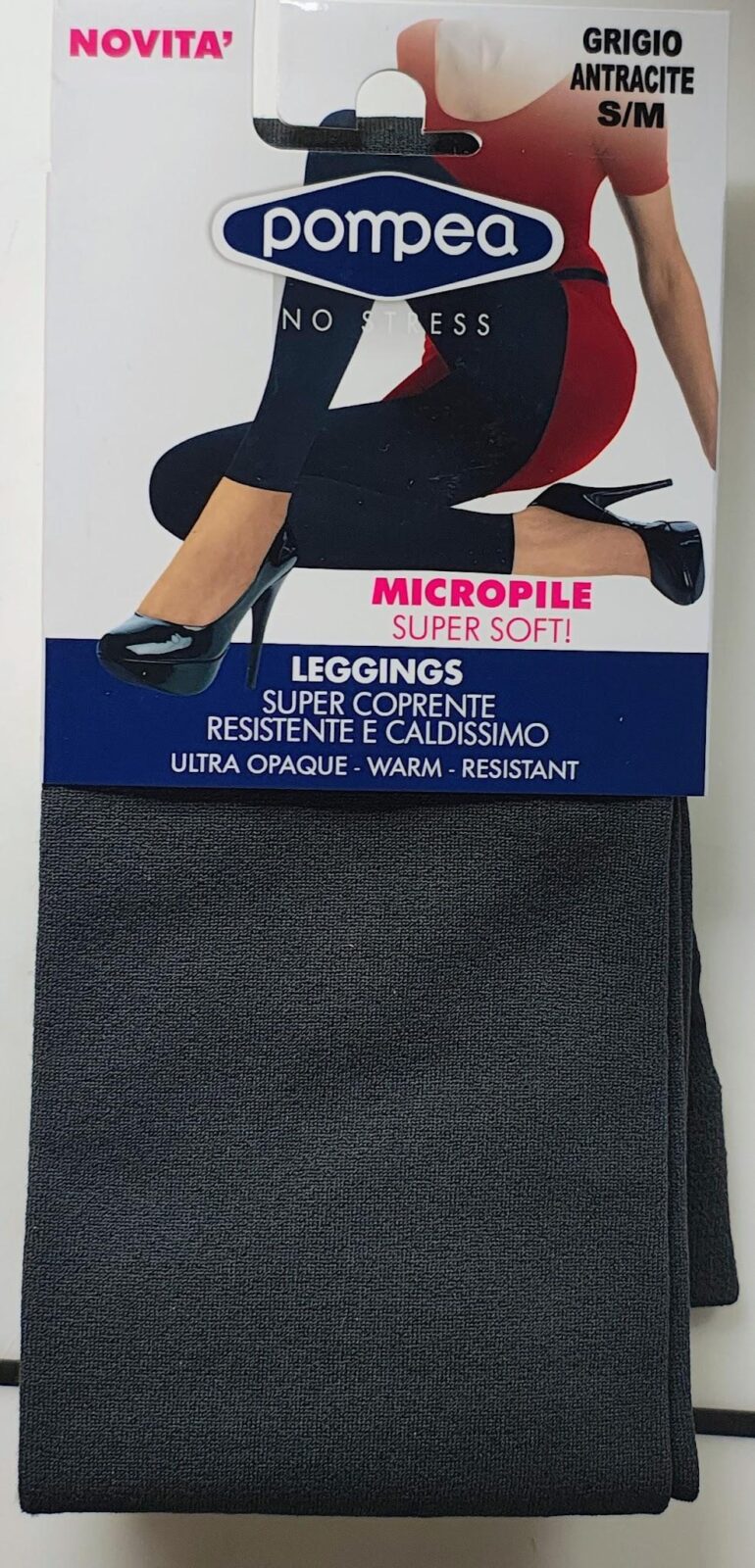 LEGGINGS POMPEA MICROPILE SUPERSOFT - PANTALONI