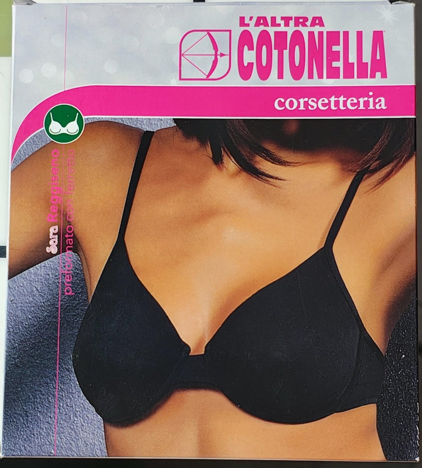L'altra cotonella corsetteria sara reggisseno preformato con ferretto - INTIMO