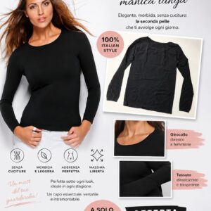 MAGLIETTA MANICA LUNGA INTIMIDEA - T-SHIRT