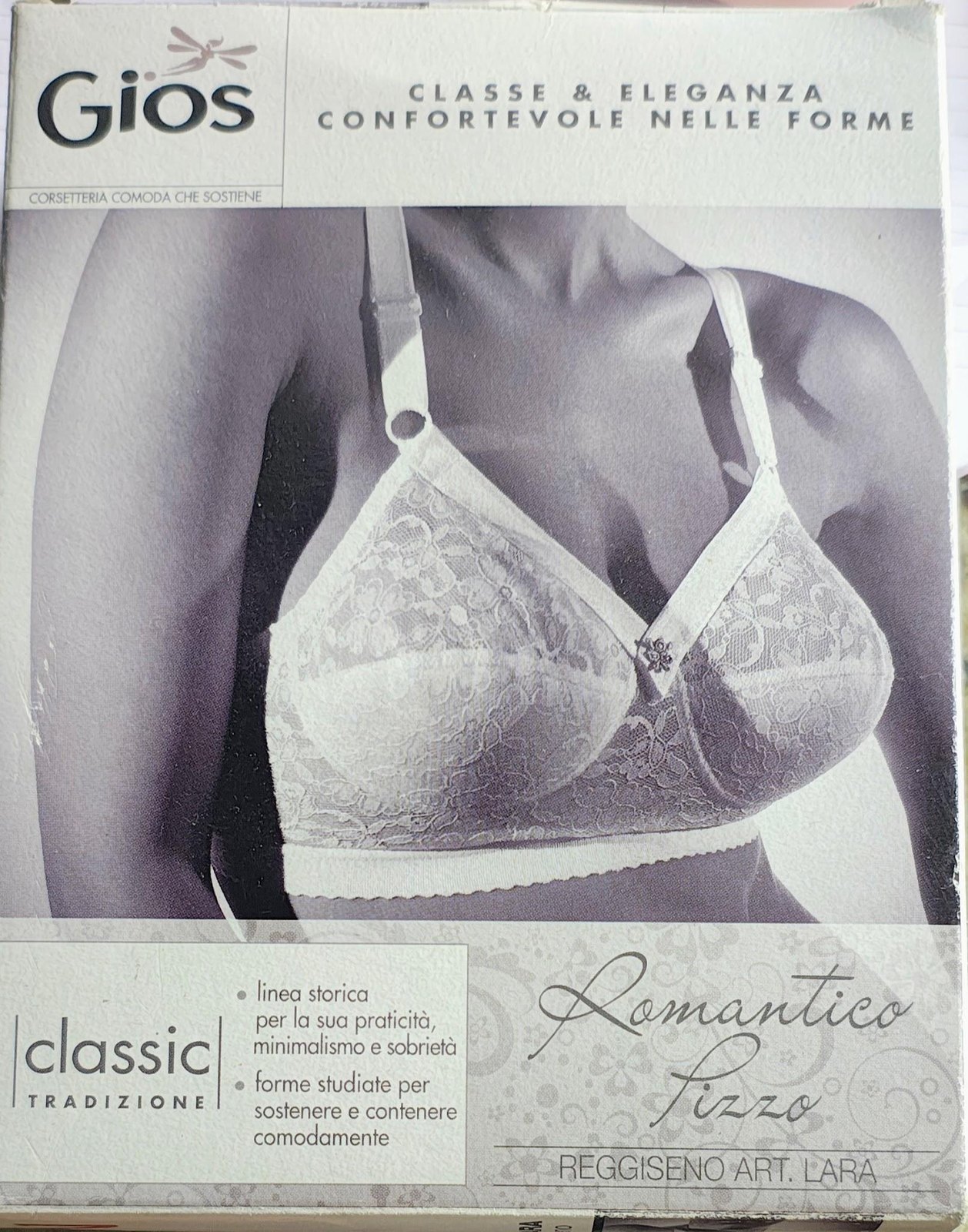 REGGISENO GIOS ROMANTICO PIZZO - INTIMO