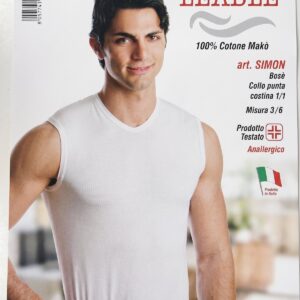 T-SHIRT LEABLE SIMON SMANICATA COTONE - T-SHIRT / MAGLIETTE