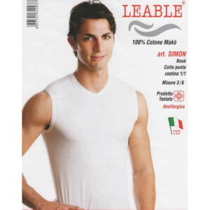 T-SHIRT LEABLE SIMON SMANICATA COTONE - T-SHIRT / MAGLIETTE