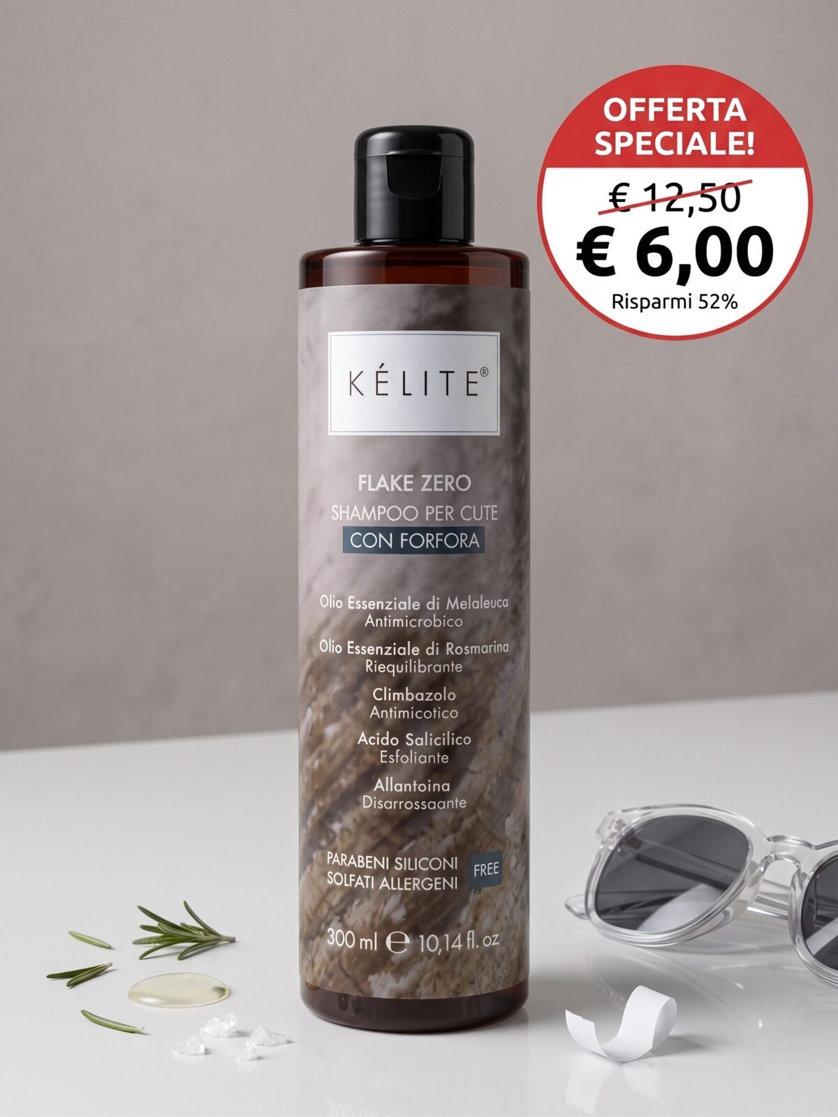Flake Zero - Shampoo Antiforfora – Bild 2