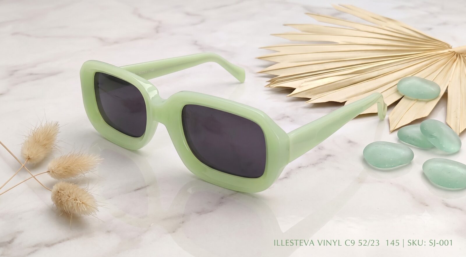 ILLESTEVA Vinyl C9 52 – Verde Salvia/Grigio - OCCHIALI DA SOLE